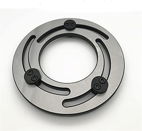 PreAsion 8 pulgadas tres mandíbula Chuck anillo de ajuste de tamaño hidráulico tres mandíbula Chuck Claw Trimmer para CNC Chuck en mecanizado de