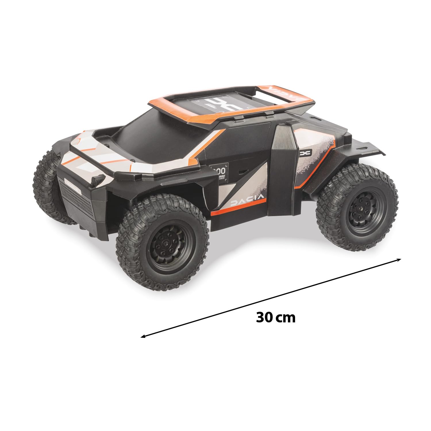 MONDO Motors Dacia Sandrider Paris Dakar 1:14 w skali 1:14 akumulator w zestawie z zabawkowym samochodem dla dzieci 63834