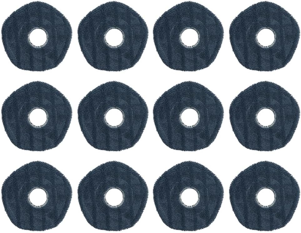 Compatible with Eufy X10 Pro Omni Robotic Vacuum Cleaner Accessory Kit - Main Brush/Side Brush/Mop Cloth/HEPA Filter/Dust Bag - Complete Cleaning and Maintenance Spare Parts(V6 12800MAH)
