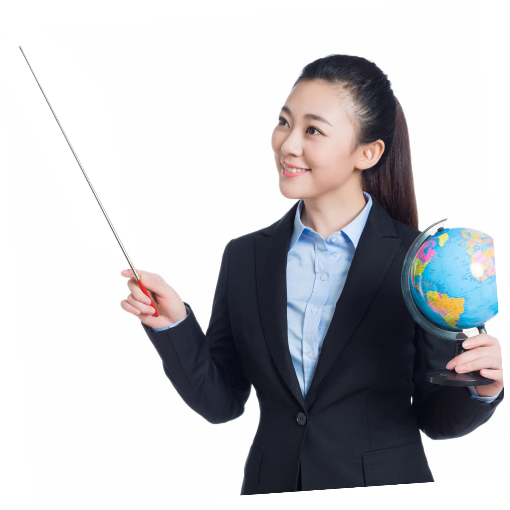 DOITOOL Teaching Stick for Classroom Extendable Pointing Rod Blackboard Indicator Tourist Guide Stick Sturdy Hand Pointer Smooth Surface Multifunctional Tool