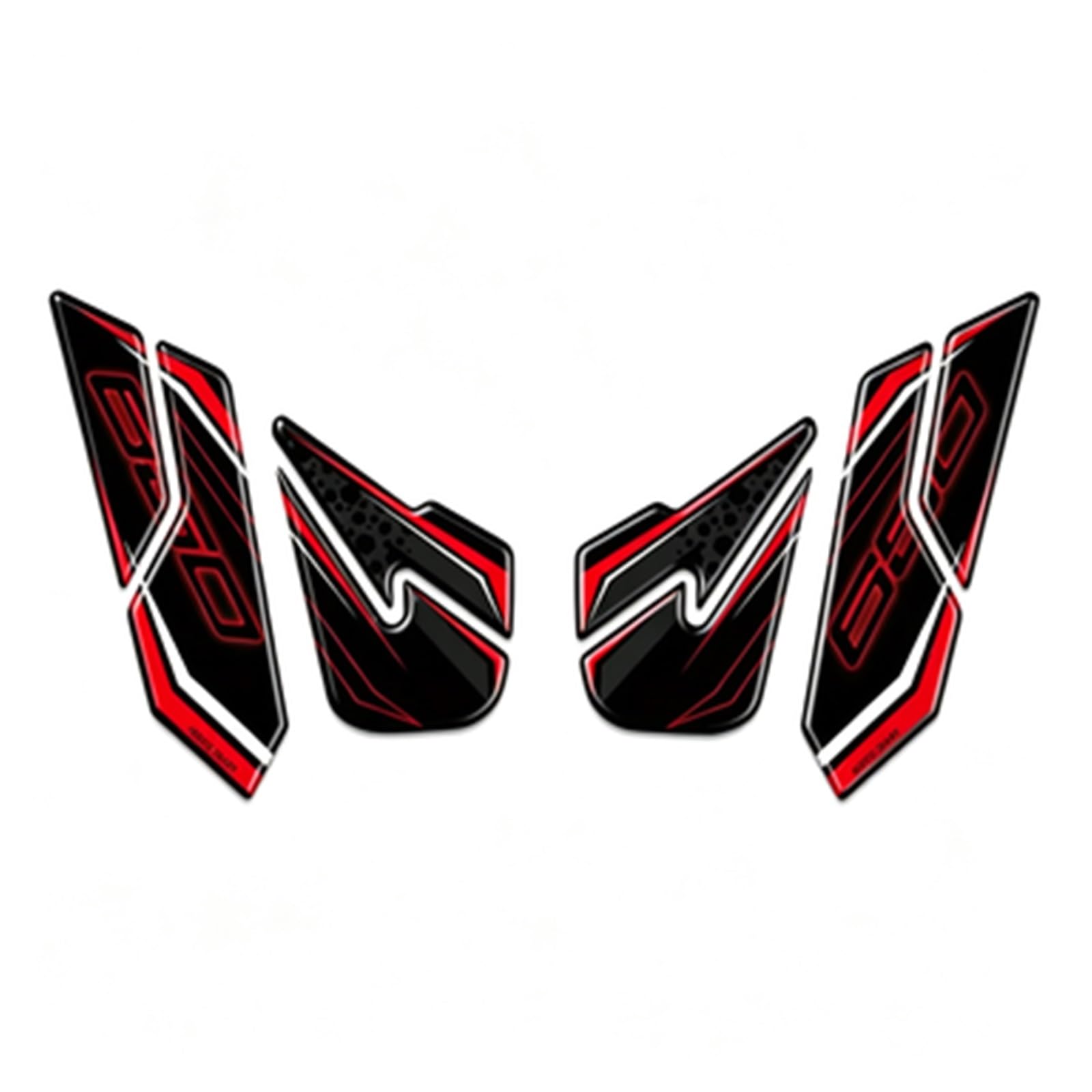 Resin Tank Pad Sticker Motorcycle Fuel Protection Decal for Kawasaki for Versys650 2024 2023 2022 Bike Tank Film(Color3)