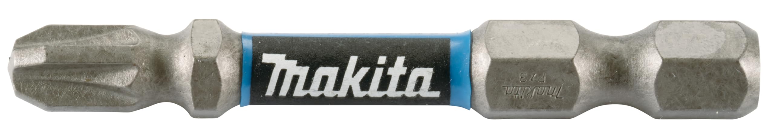 Makita Impact Premier Double Torsion Pozi Screwdriver Bits PZ3 50mm Pack of 2