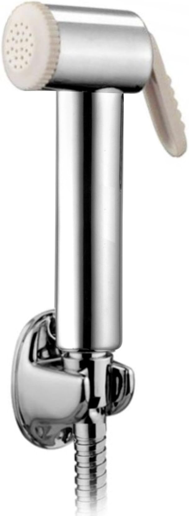 Drizzle Jaquar Ivory Health Faucet With 1 Meter Flexible Tube And Wall Hook