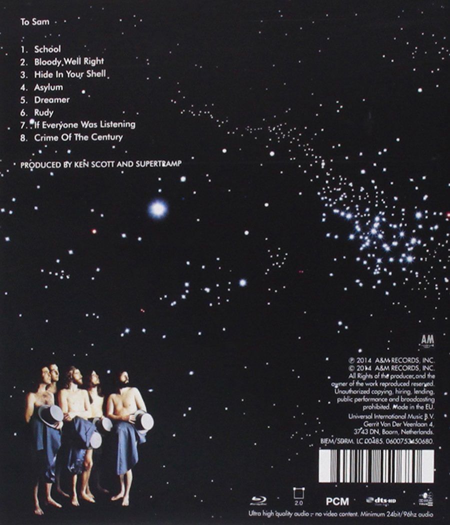 Supertramp - Crime of the century (BRD audio) [Blu-ray]