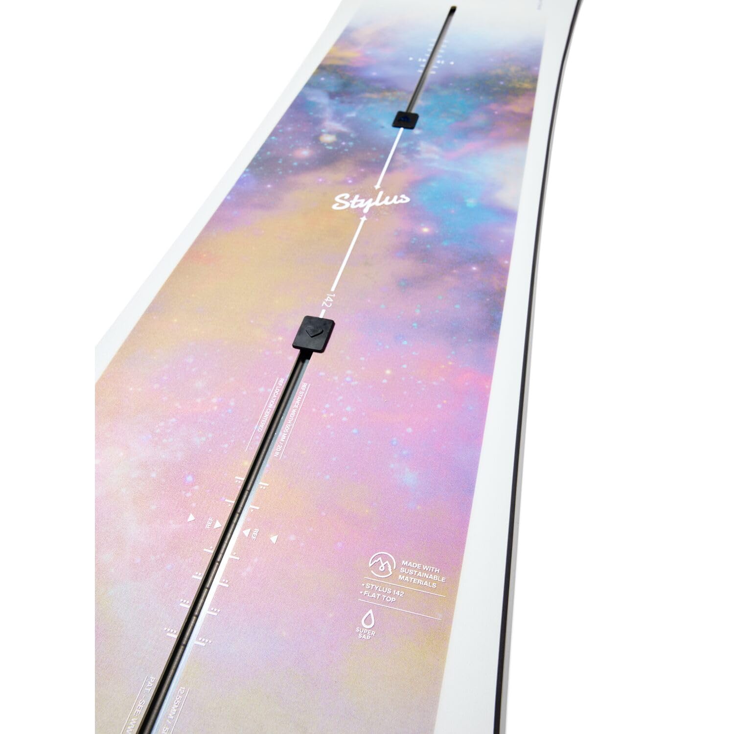 Burton - Tavola da snowboard Stylus bianco da donna - misura 142 - bianco
