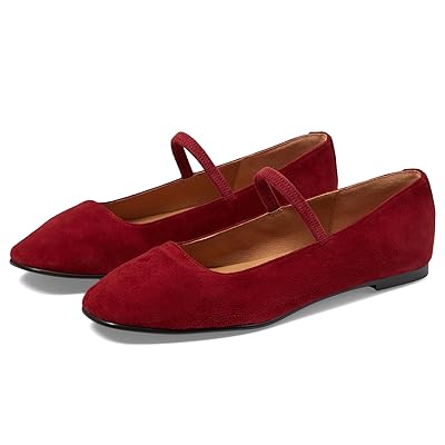 Madewell The Greta Ballet Flat In Suede Women