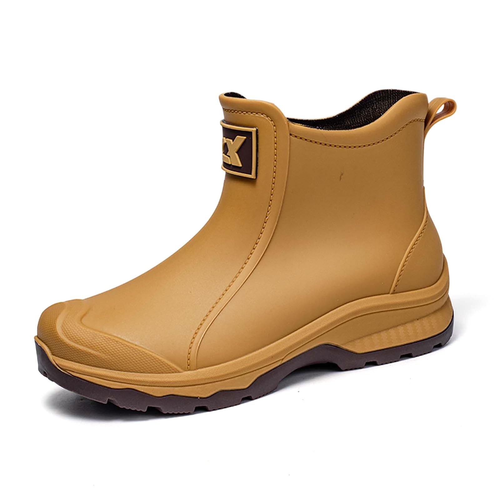 Chaussures de Pluie Tendance pour Hommes, Semelles épaisses, Confortables, pour l'extérieur, Lavage de Voiture, pêche, antidérapantes, Cuisine, Caoutchouc