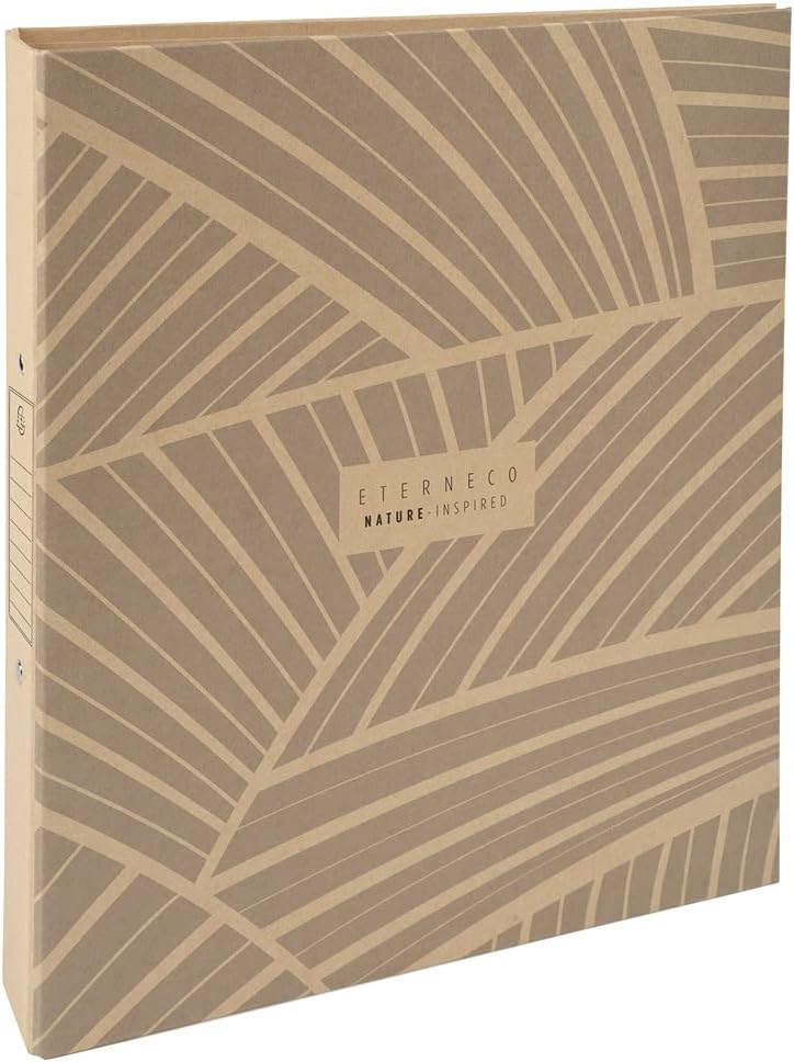 Exacompta - Ref 54847E - 1 Eterneco Card Binder - 2 Round