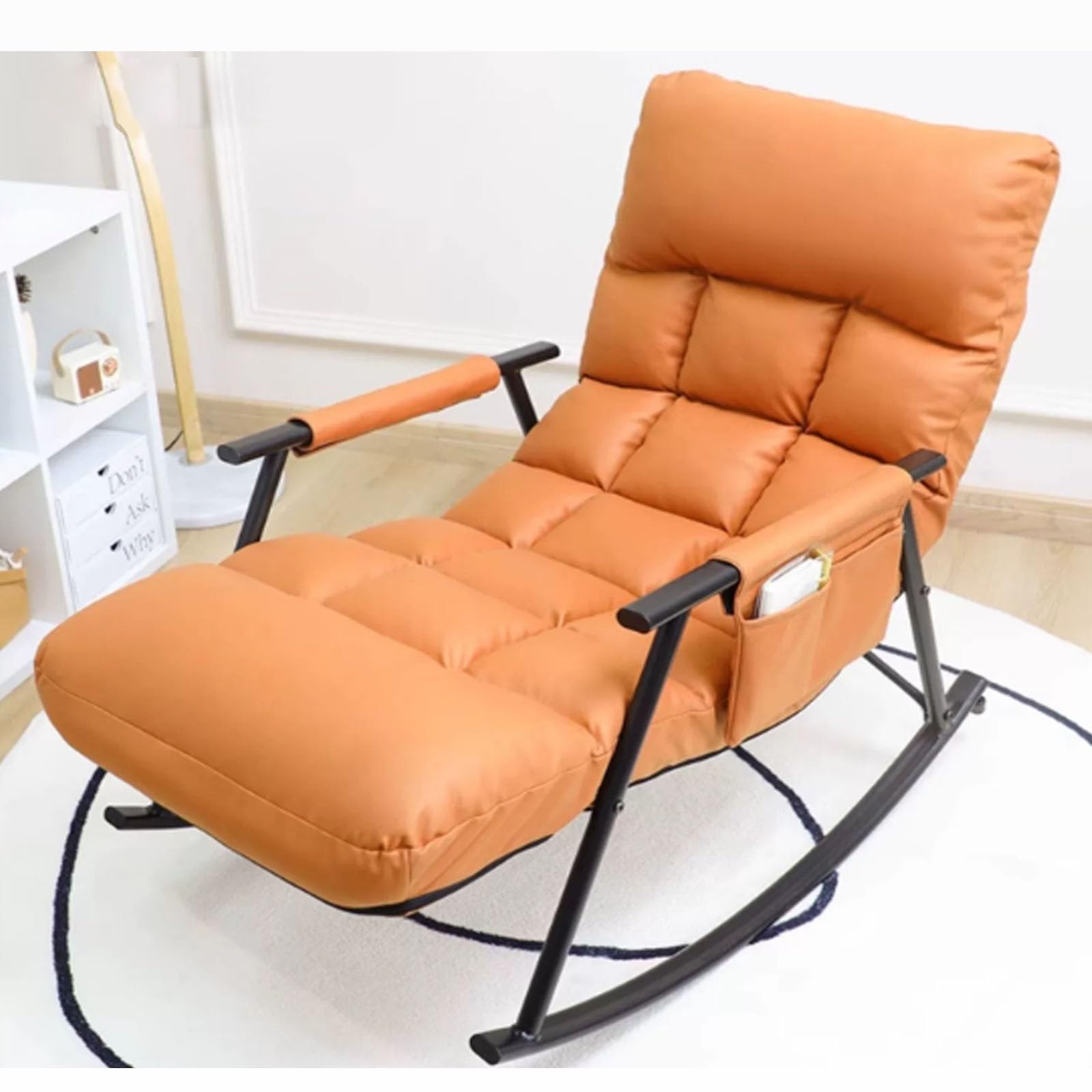 Mecedora,sillon Relax,butacas De Salon,sillones Para El Salón,mecedora Lactancia,butaca,sillon Lectura,sillon Lactancia,sillón Relax,chaise Longue,sillones Relax Capacidad De Carga 200 Kg ( Color : Or