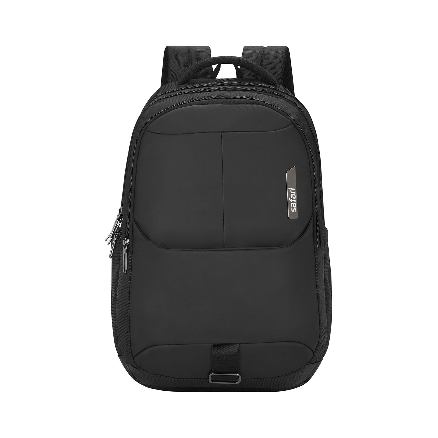 Safari Forge 34L Laptop Backpack, 3 compartments, Raincover, Antitheft pocket, Trolley Sleeve, Organizer, Bottle holder, Front pocket, College bag, school bag, Formal backpack