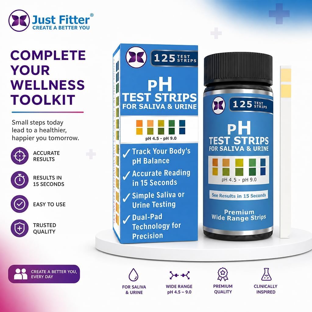 pH Test Strips - Track Your Body's pH Levels -4