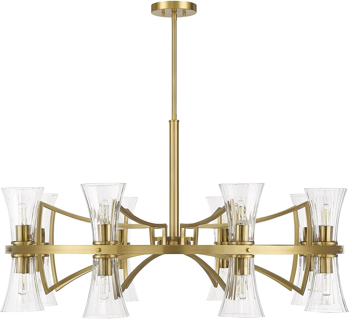 Savoy House 1-9705-16-322 Bennington Chandelier, 16-Light 960 Total Watts, Warm Brass