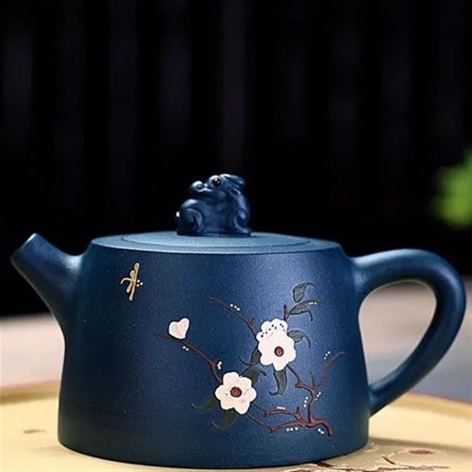 Service à thé pour adultes, en terre cuite brute, fait main, personnalisé et authentique, avec théière Tie Guanyin Pu'er chinoise de Yixing, filtre en argile violette, 200 ml, service à thé portable