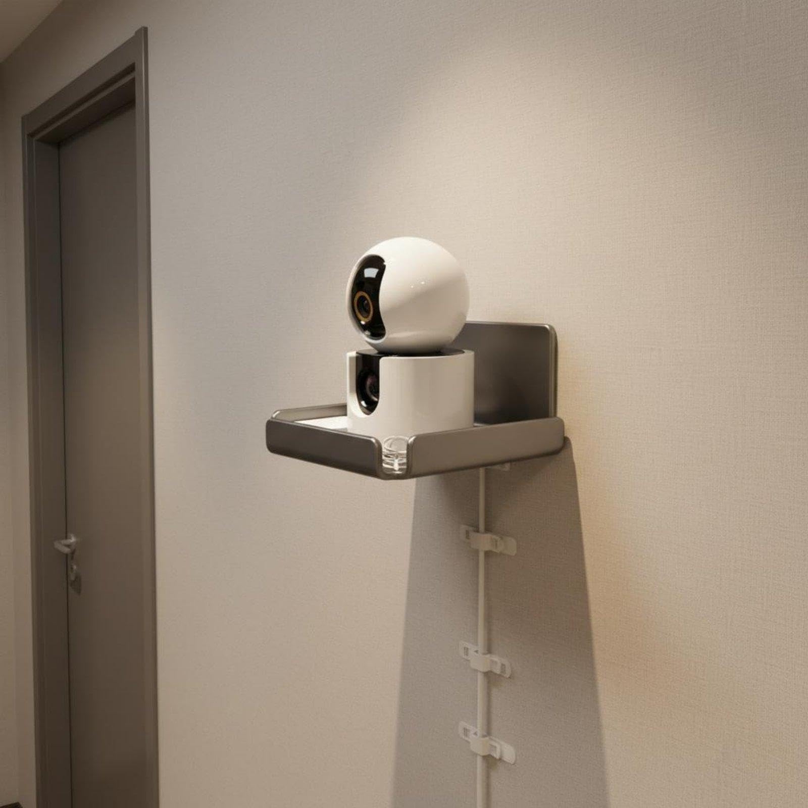 rockible Staffa di Montaggio per Dispositivo di Osservazione (6 Pezzi) - Installazione Semplice - Mensola Multifunzionale per Telecamera - Ideale per L'ing, 6 Pezzi
