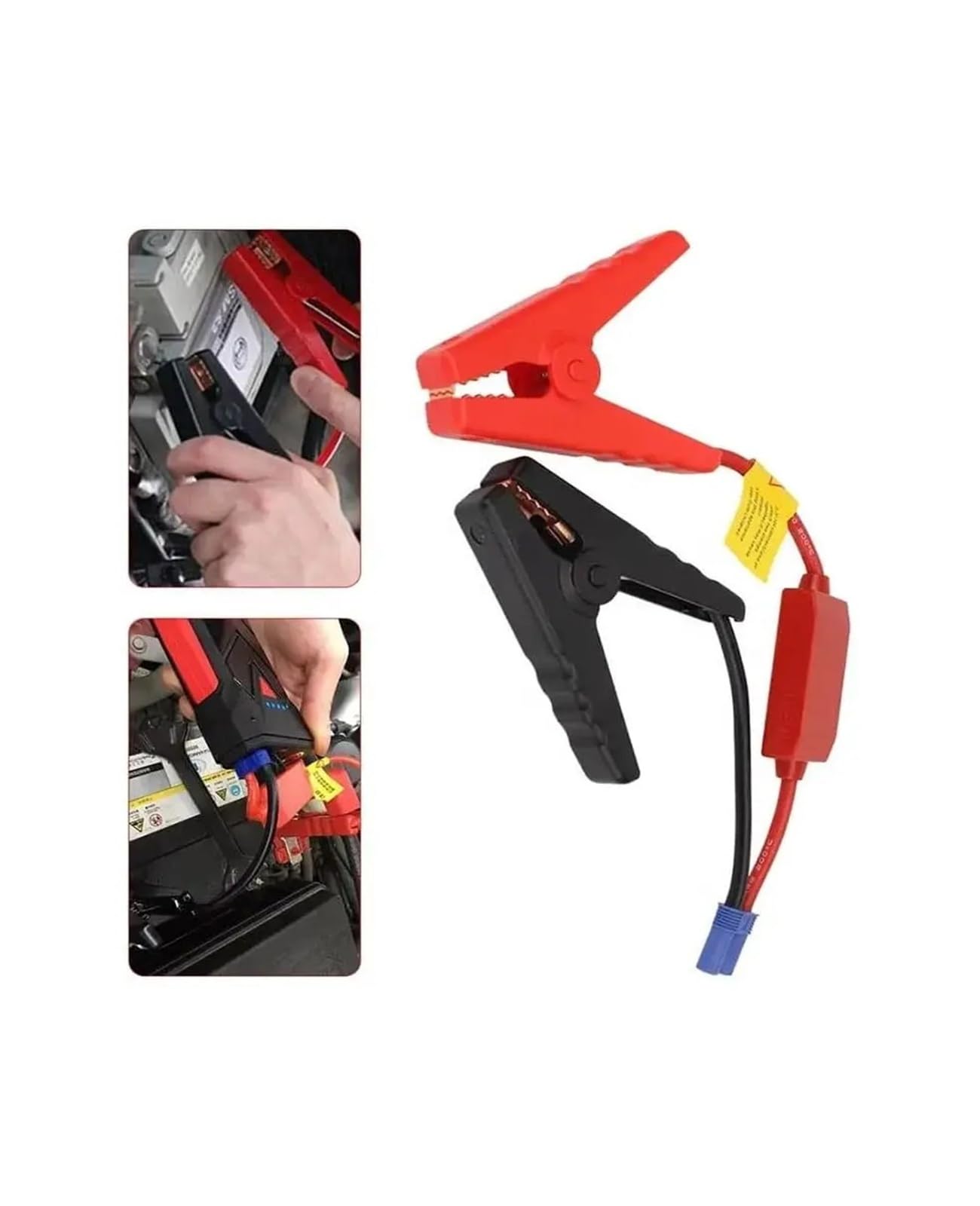 Câble de démarrage EC5 avec pinces de batterie, protection contre l'inversion de polarité pour voiture, SUV, camion, câbles de démarrage d'urgence (sans PCB)
