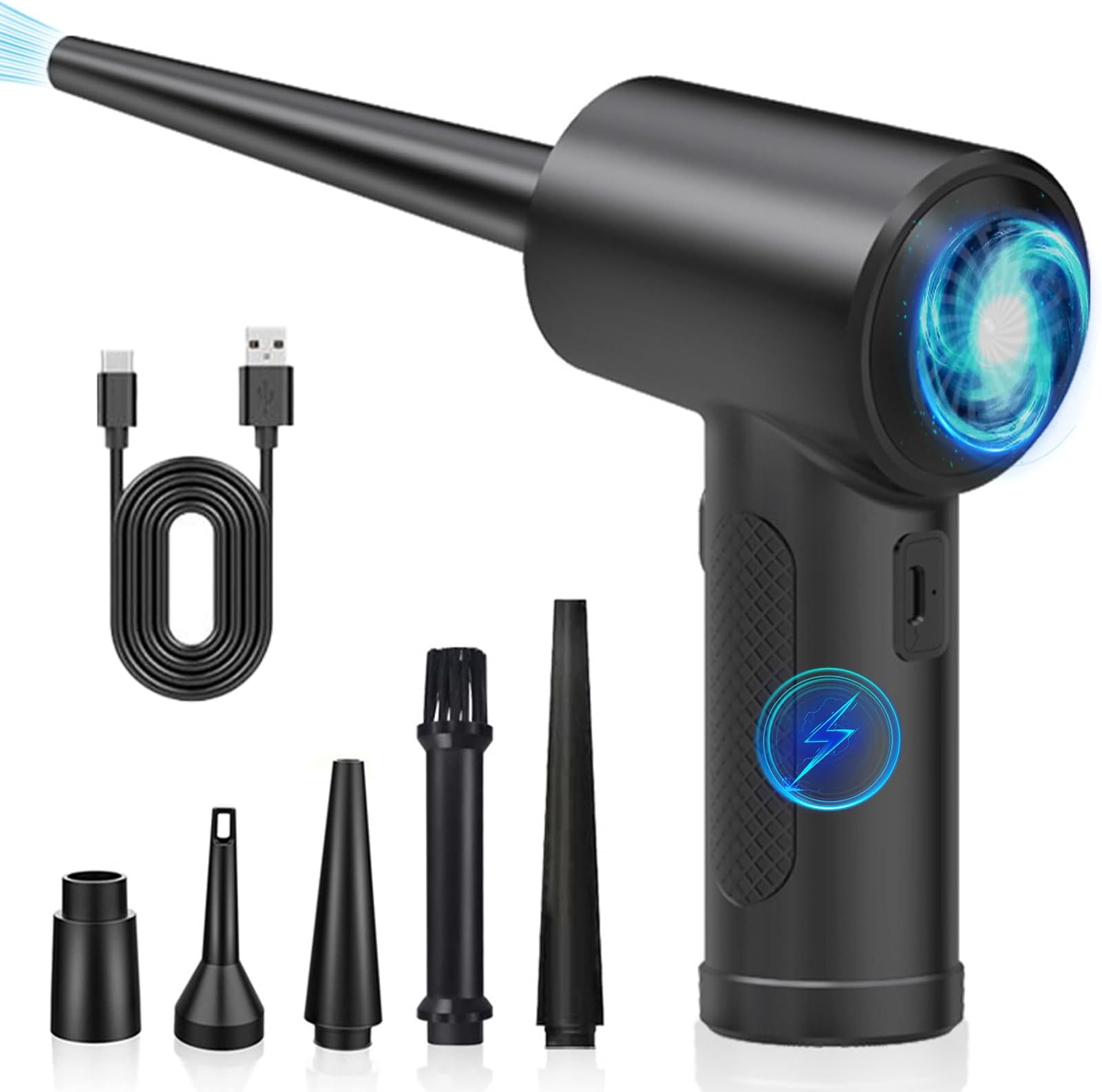 Elektrischer Staubgebläse 91000 U/min - Druckluftspray Für PC Reinigung