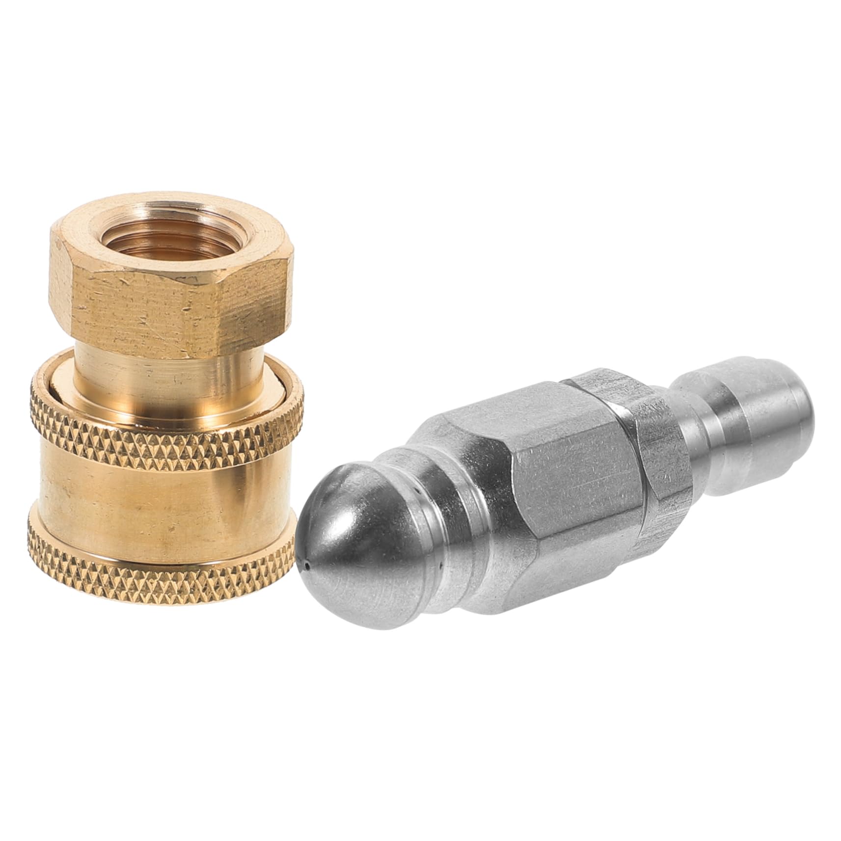 BESPORTBLE 3sets Ugello Getto Inossidabile Per Irrigazione Giardino Accessorio Per Tubo Flessibile Con Connessione Rapida e Resistente Alla Pressione Per Pulizia Efficiente