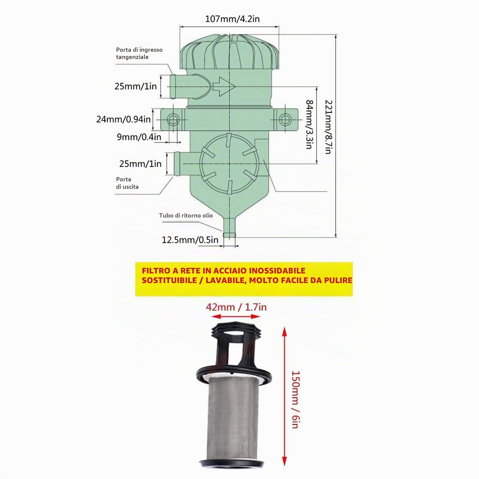 Separatore olio-aria per auto, 3931030955 Separatore olio-aria universale Raccogli olio Cotone filtrante Adatto per la ventilazione del basamento