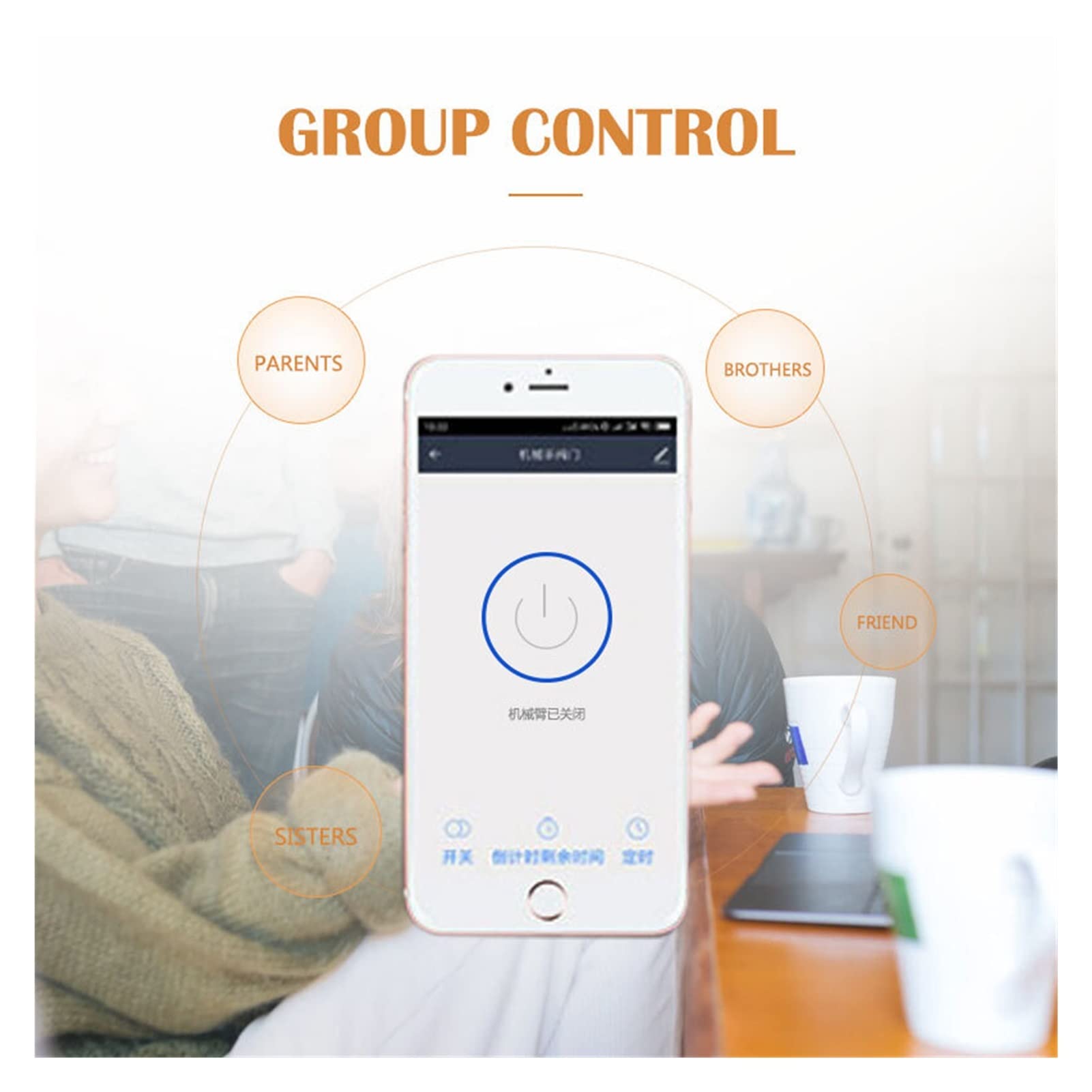 Smart Sprinkler Timer per irrigazione Smart Water Gas Valve Tap Controller Switch Fit DN15 to DN32 Pipe Shutoff WIFI Control Valvola dell'acqua Traccia il traffico e risparmia acqua (Color : US)