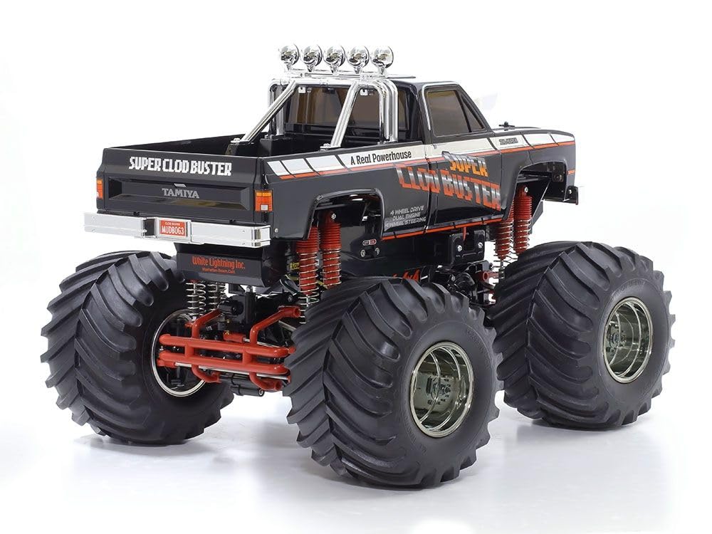 TAMIYA CLOD BUSTER 本体 ラジコン Tamiya 1/10 R/C Super Clod Buster Black Edition : Amazon.com.au