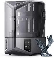 Impressora 3D de resina ELEGOO Saturn 4 Ultra 16K, Aquecimento de tanque inteligente, Impressão de alta velocidade de 150 mm/h, Tamanho de impressão grande de 8,33 × 4,66 × 8,66 polegadas