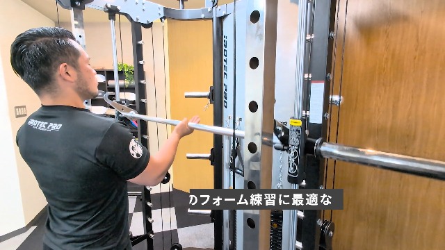 Amazon | スミスマシン マルチ パワーラック ハーフラック ケーブル 