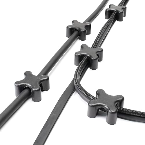 Soporte magnético para cables de escritorio, multiusos, organizador de cables, organizador de cables para suministros de oficina en el hogar,