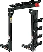 MaxxHaul 70210 Hitch Mount Bike Rack 4-Bike Rack, Black For Cars Trucks SUV's Minivans, Large