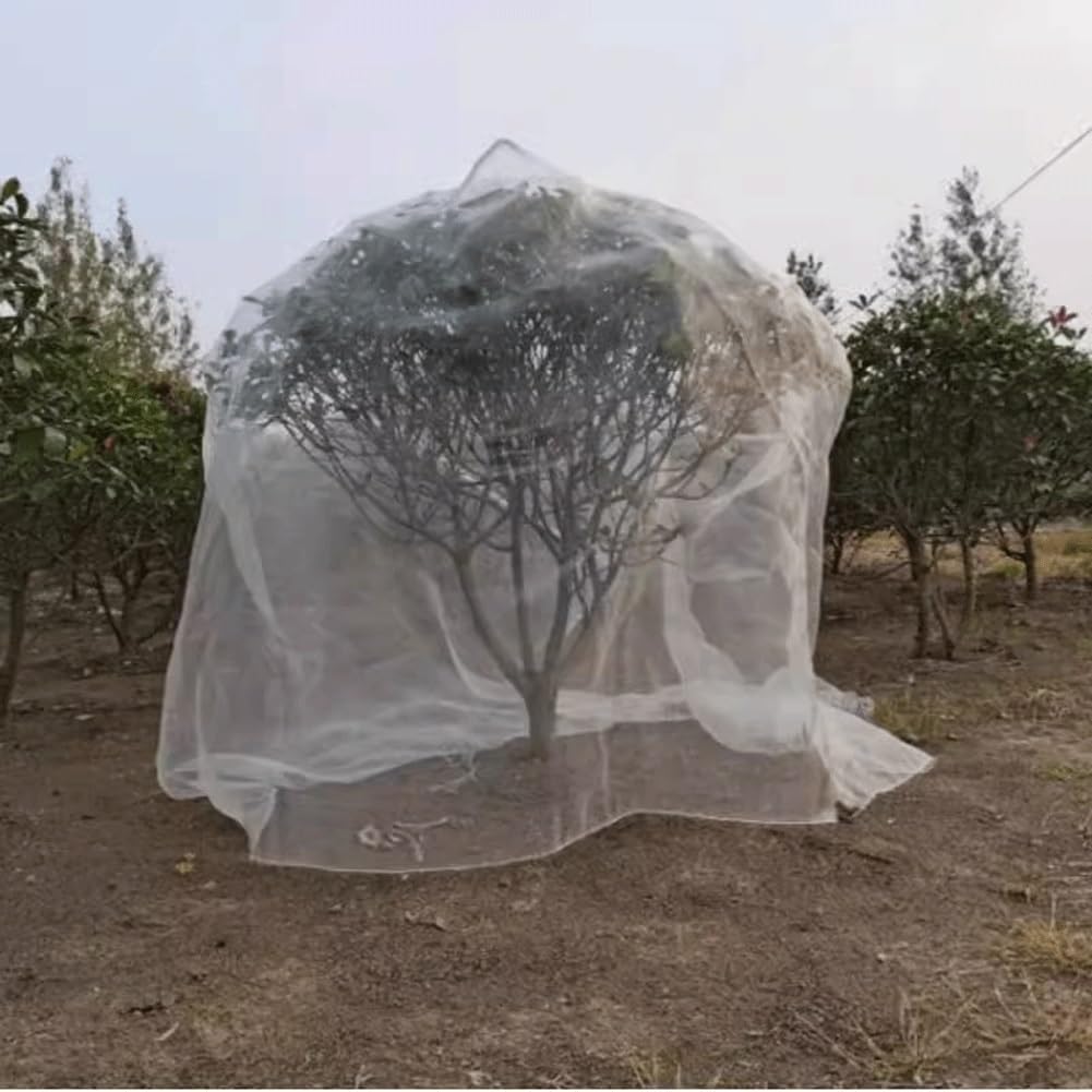 Rete Anti Insetti per Orto Piante, Rete Giardino, Alberi da Frutto, Previene Efficacemente Parassiti, Uccelli e Farfalle(3x25m)
