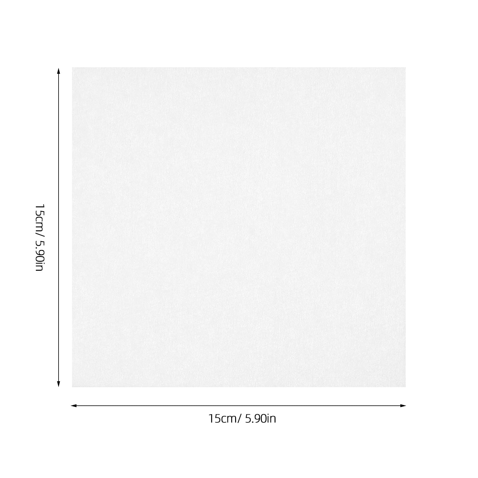 900 toallitas sin pelusa para salas white de 15 x 15 cm: paños de limpieza absorbentes de aceite para lentes ópticas, monitores de ordenador, gafas, equipos de precisión y electrónica de