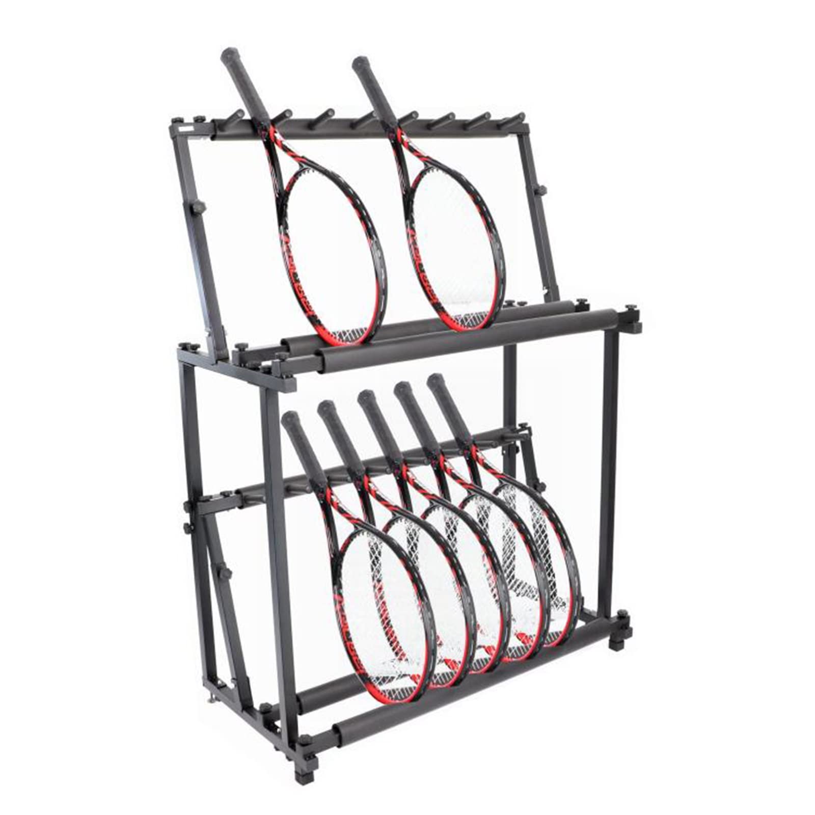 Amazon.co.jp: ボール 整理 かご スタンド ラック 大型バドミントン