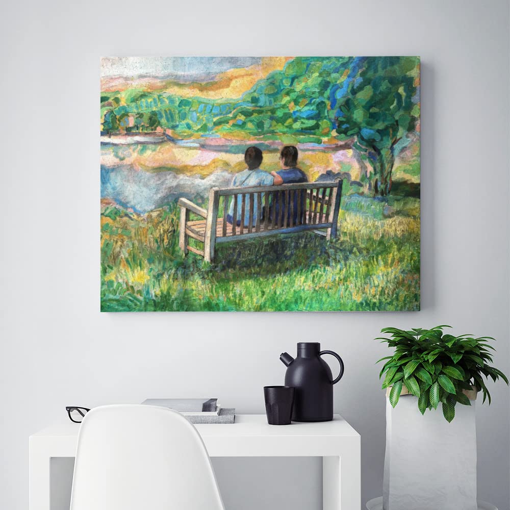 NNALEGS Peinture Par Numéro Adulte - Paysage de Jardin Japonais 40X50Cm - Kit Acrylique Et Toile Pour Enfant, A24