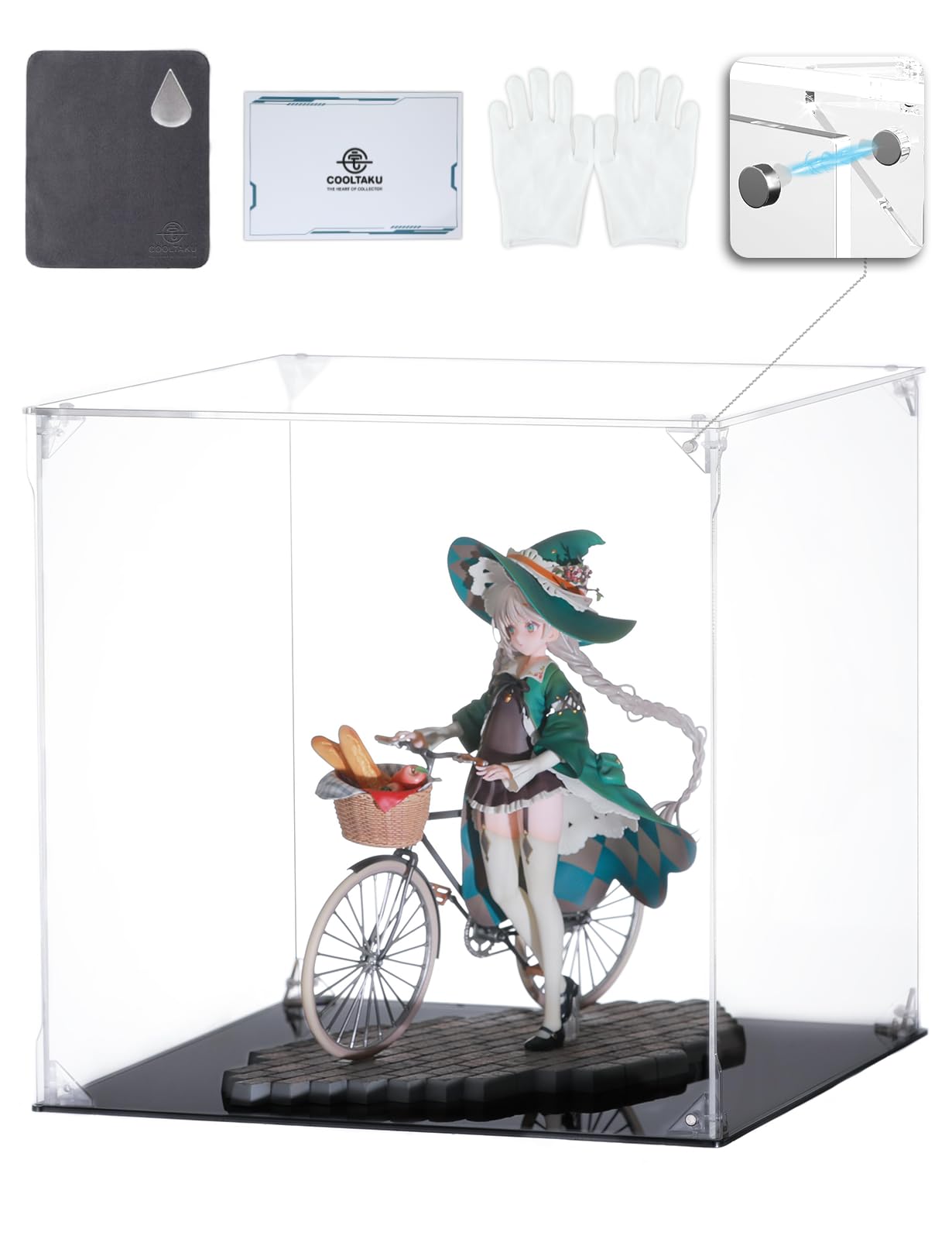 cooltaku フィギュアケース 6個 UVカット マグネット式 磁石付き前扉 Amazon.co.jp: COOLTAKU フィギュアケース UVカット アクリル