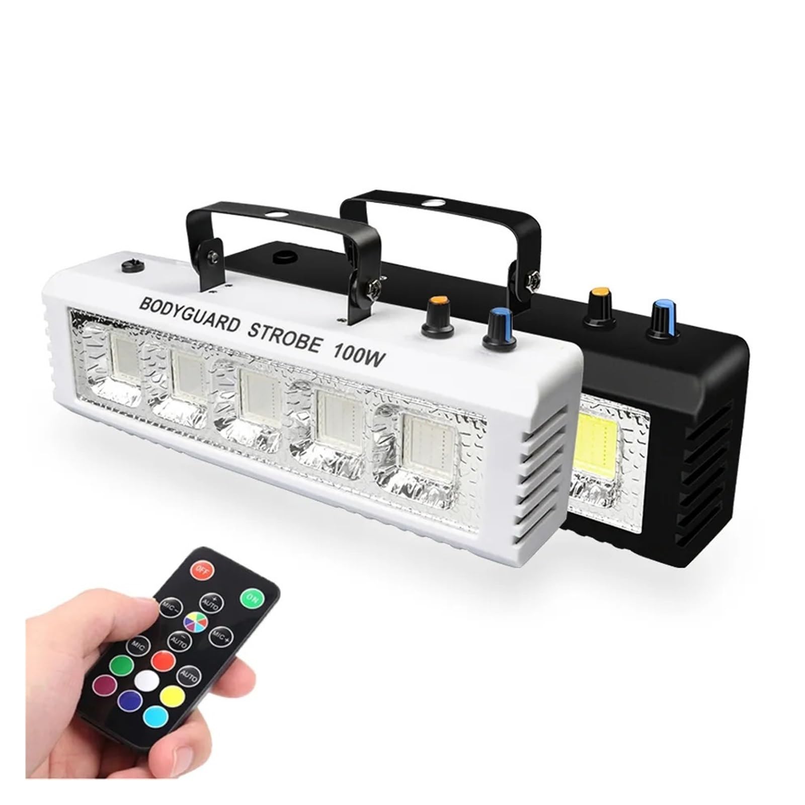 luces de discoteca Luces Estroboscópicas RGB Blancas For DJ, Discotecas, 40W, 60W, 80W, 100W, Control Remoto, Sonido Flash, Fiesta, Boda, Vacaciones, Efecto De Iluminación De Escenario Para DJ Club Br