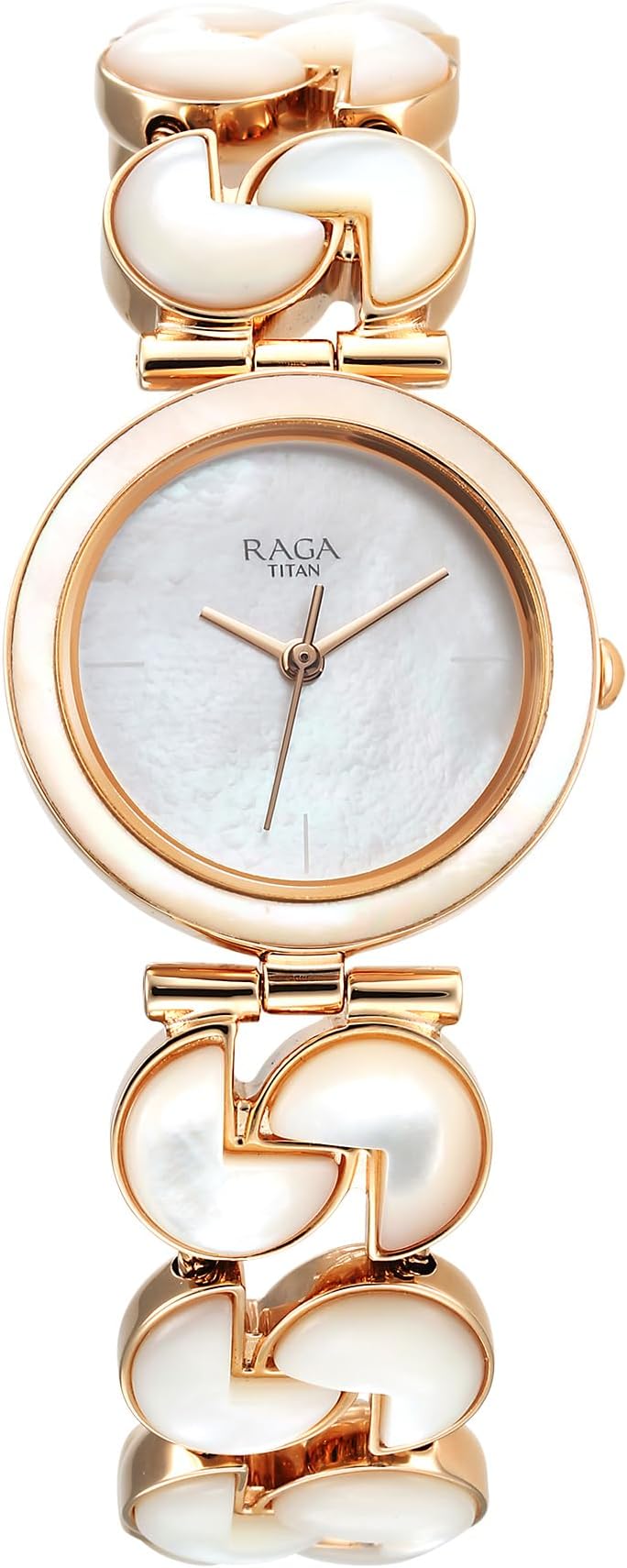 Titan Raga Power Pearls Analog Watch - for Women 95233WM01F