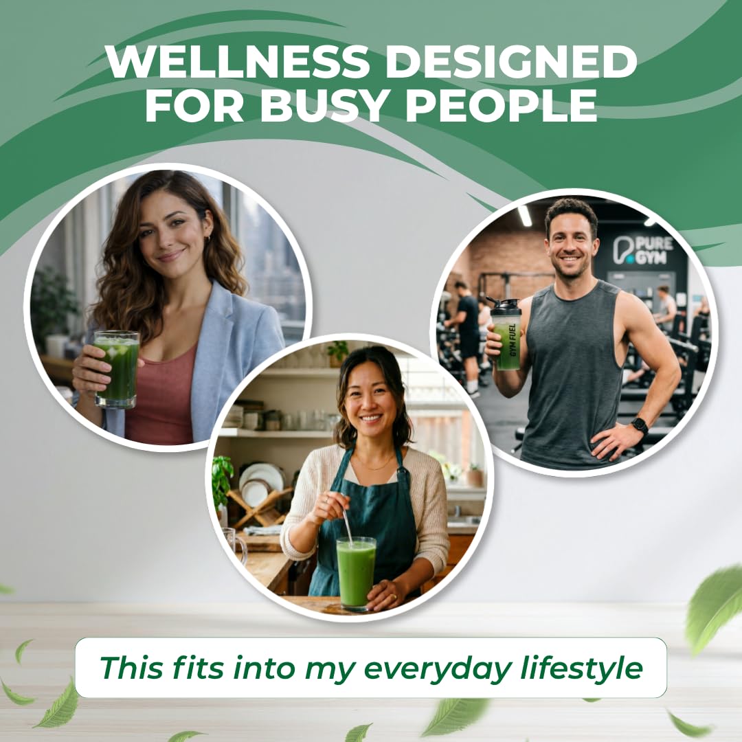 Super Greens Powder - 40+ Superfoods Green Drink, Probiotics, Vegan — Amazon image 7