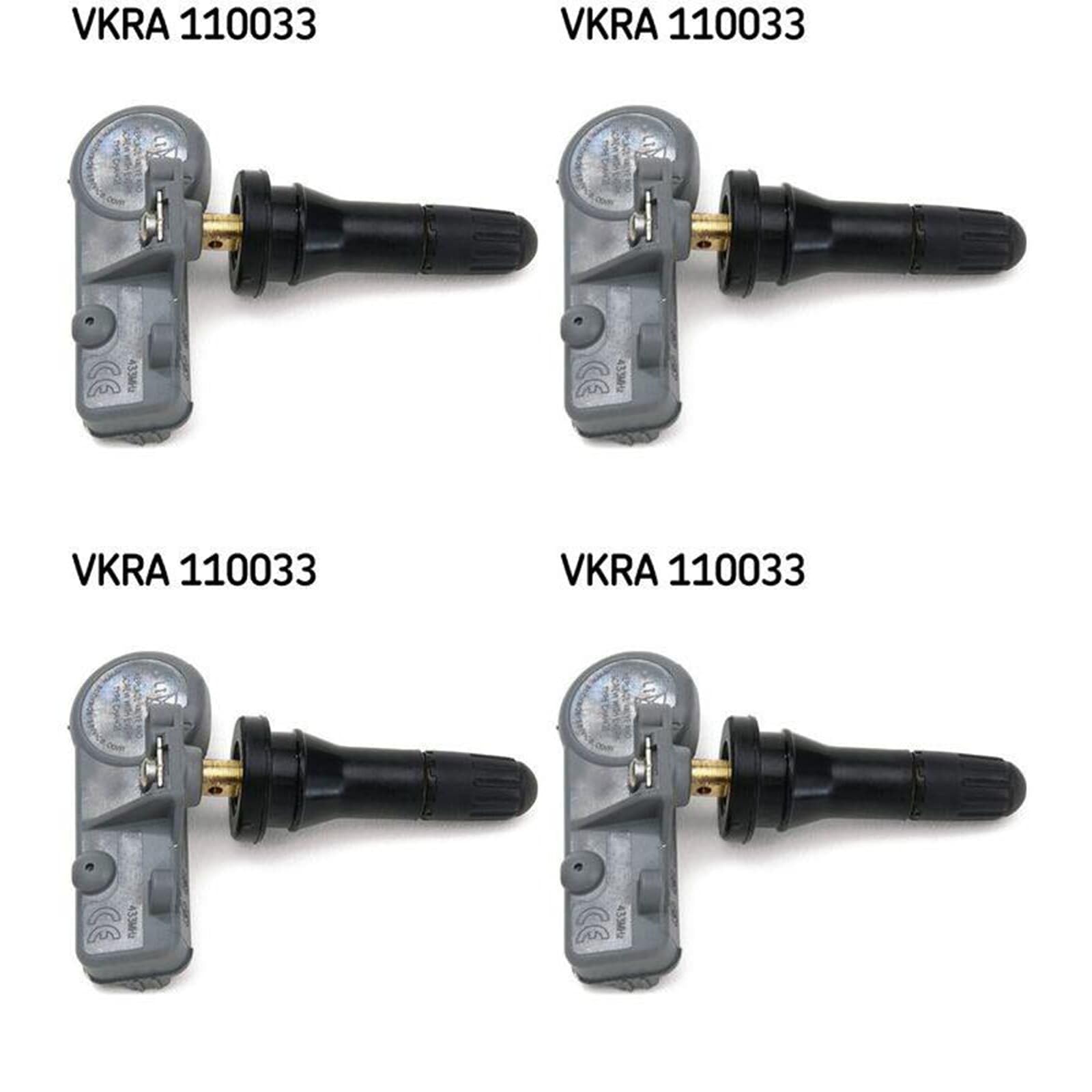 4x SKF Reifendrucksensor Rdks Tpms