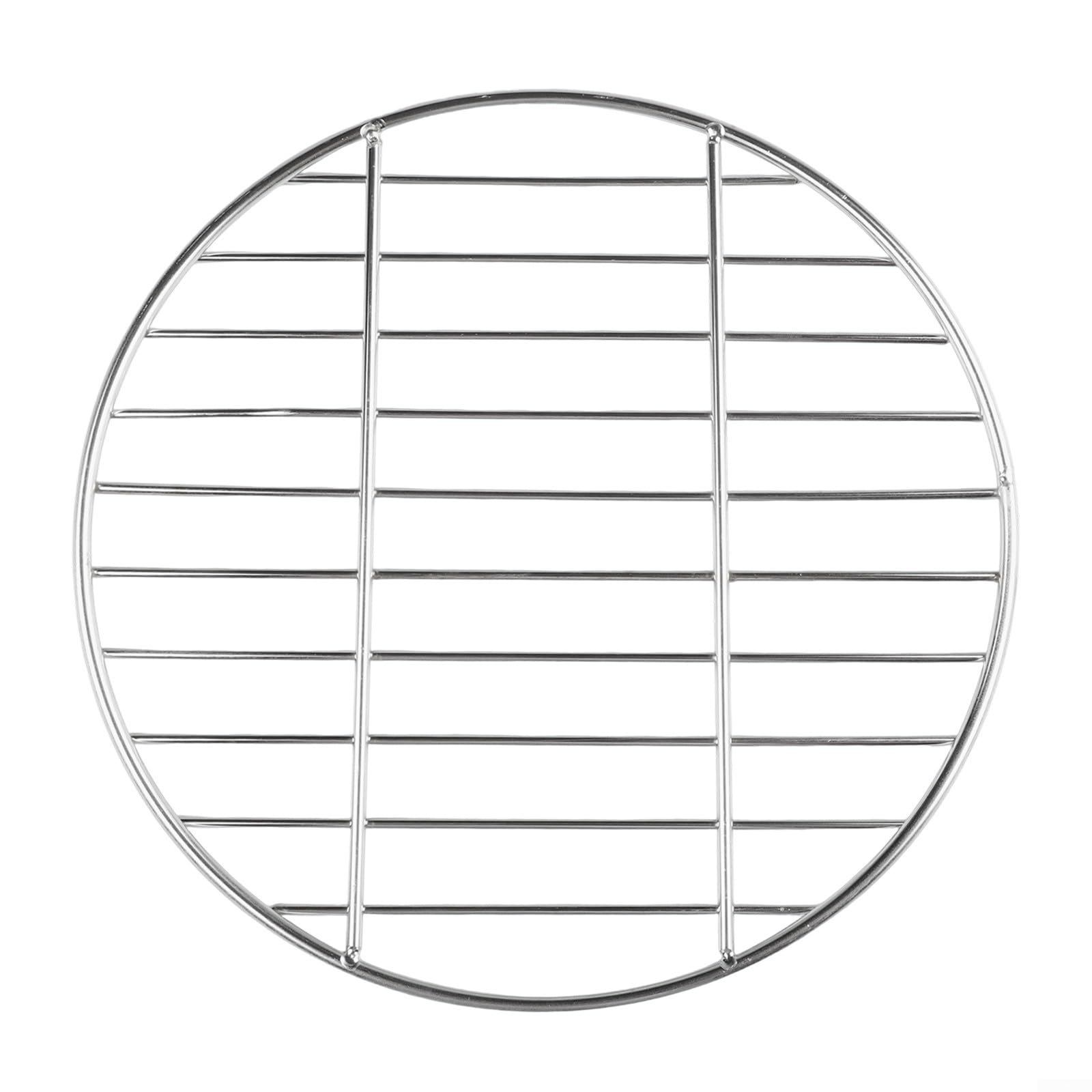 Griglia di ricambio per griglia di cottura, griglia rotonda in acciaio inox, rete per barbecue per campeggio e cucina all'aperto, diametro 30 cm/35 cm/40 cm (30 cm)