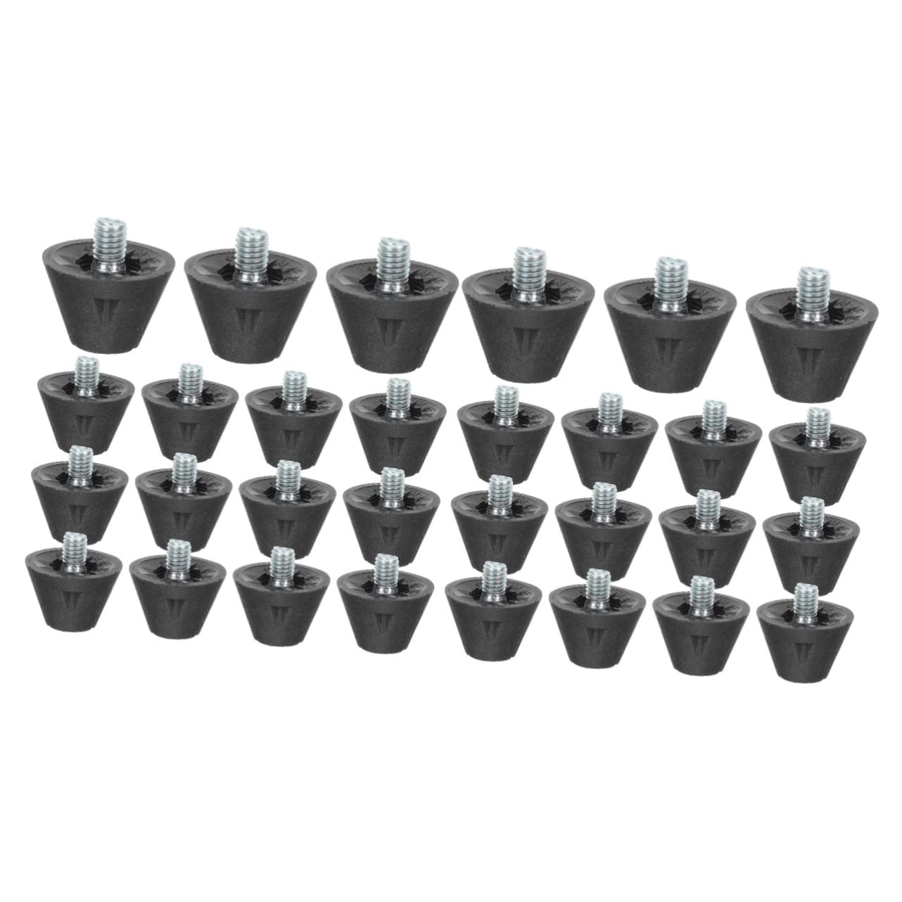 BESPORTBLE 50pezzi Tacchetti Sostituibili per Scarpe da Corsa Accessori per Scarpe Sportive Punte per Allenamento Atletica e Corsa all Aperto