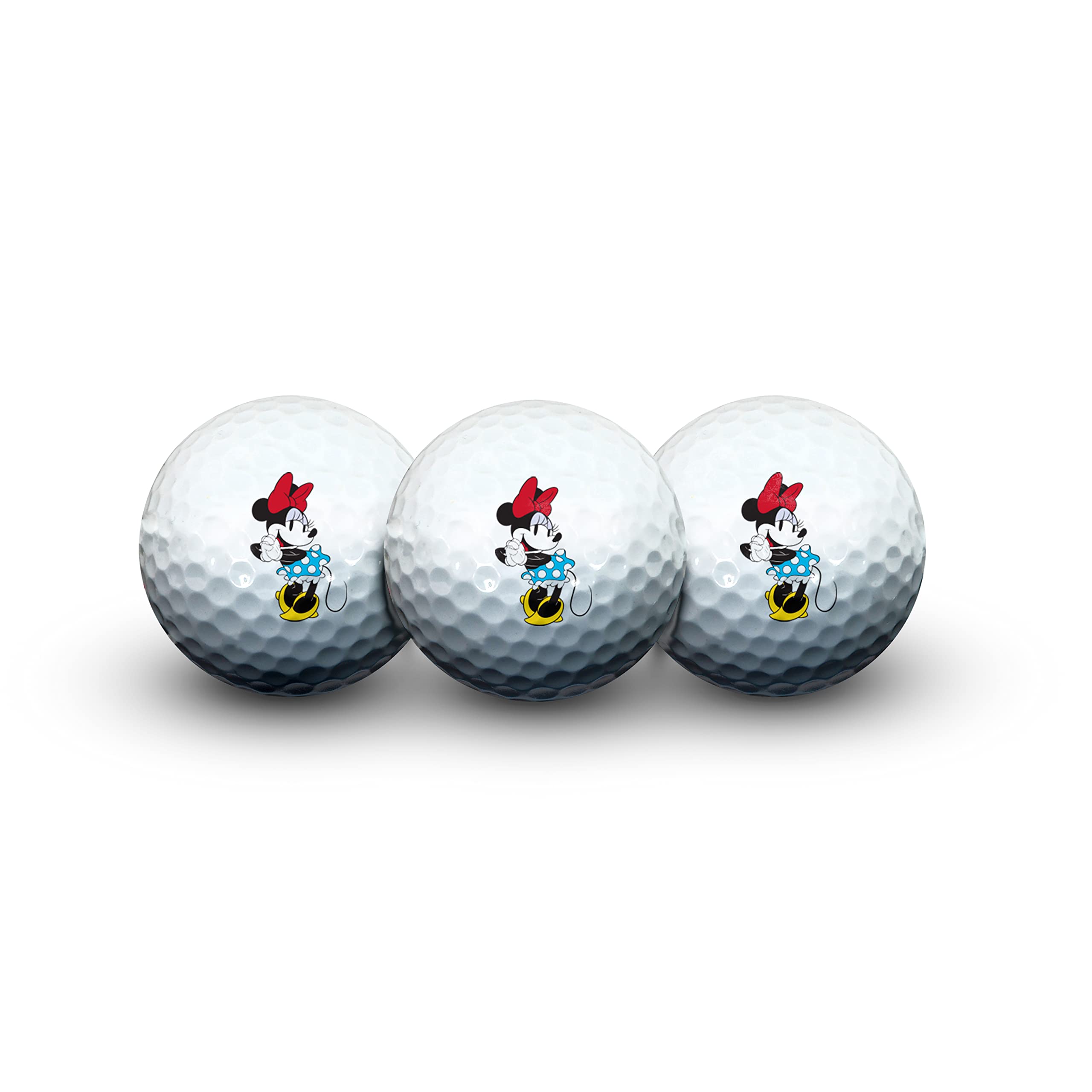 Team Effort Golf Ball Pack of 3 Disney Minnie Mouse