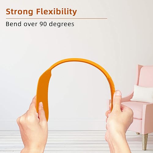 Miniatura 3 de Kensizer Paquete de 6 matamoscas de plástico resistente paquete múltiple de matamoscas mango largo jumbo Swat Shatter a granel gran matamoscas que