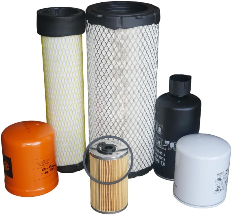 CFKIT Maintenance Filter Kit Compatible With-Mahindra 2538 HST, 2638 HST Tractors