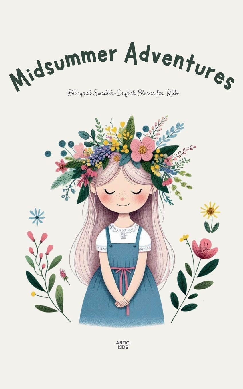 Midsummer Adventures: Bilingual Swedish-English Stories for Kids