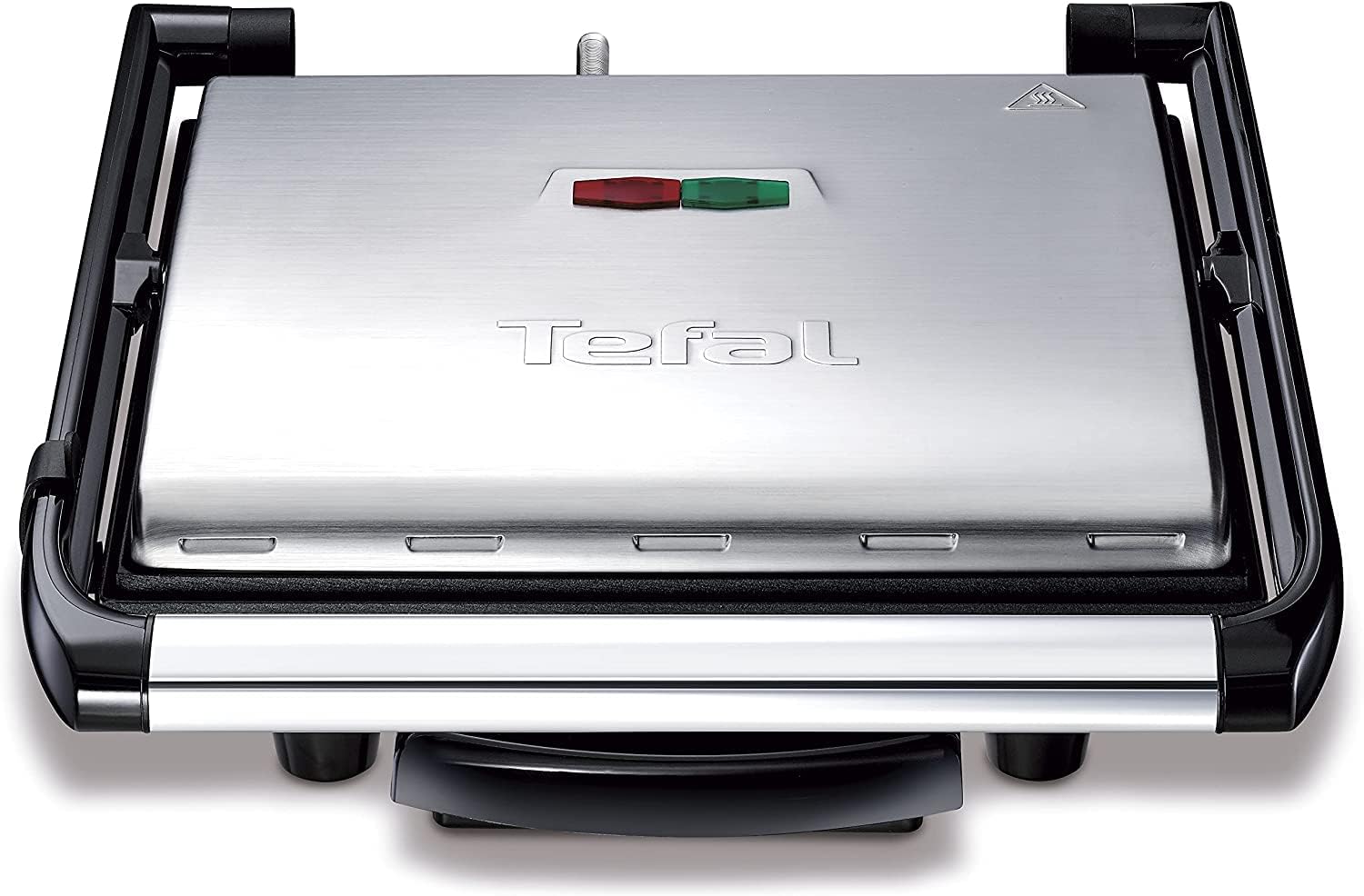 Tefal GC241D12 Grill carne e panini multifunzione, 2000 Watt da riporre in verticale, Nero/Argento Tefal GC241D12 Grill carne e panini multifunzione, 2000 Watt da riporre in verticale, Nero/Argento
