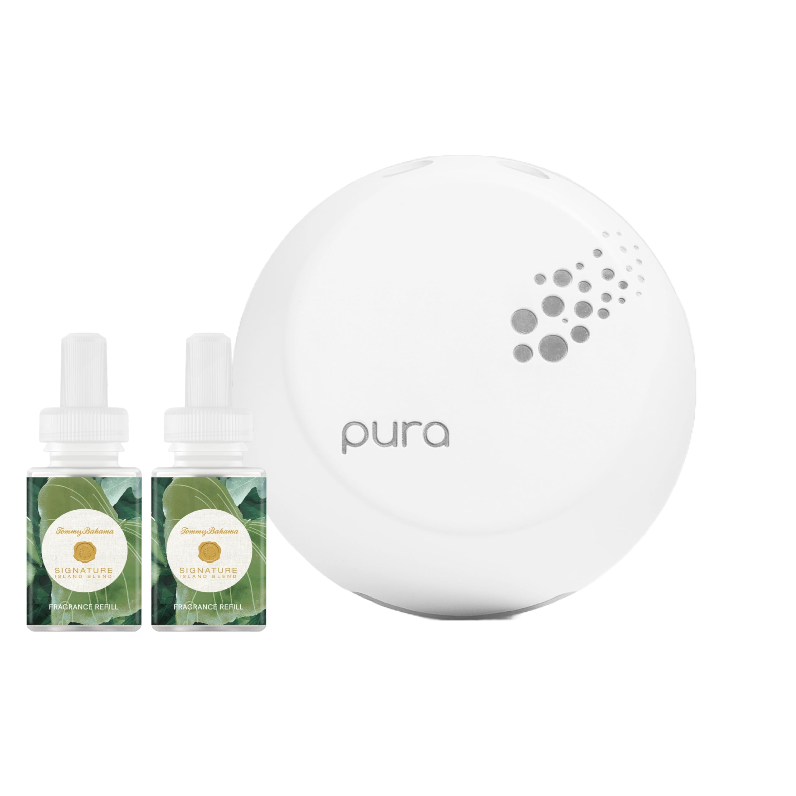 Pura Smart Fragrance Bundle Pura Diffuser with Tommy Bahama