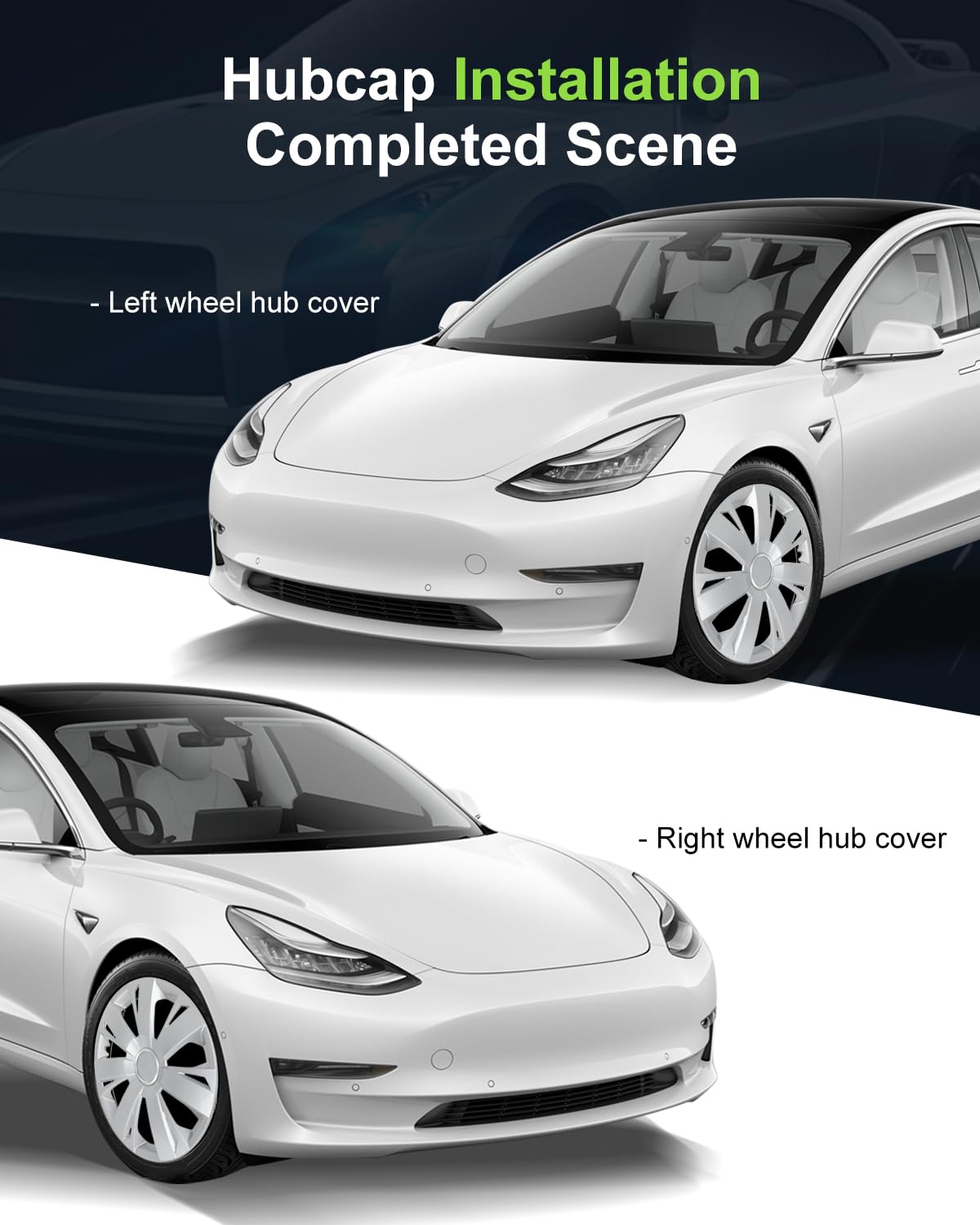 SCITOO Premium 16 Inch Hubcaps Set of 4 Wheel Rim Cover OEM Style Easy Snap On Car Truck SUV Hub Cap Replacement for Mazda,for Dodge,for Ford,for Honda,for Kia,for Mitsubishi,for Hyundai,etc.