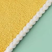 Vista 4 de FZBNSRKO Toalla de mano para niños, paquete de 4 toallas colgantes de algodón puro de dibujos animados, paño de vellón coral de doble cara