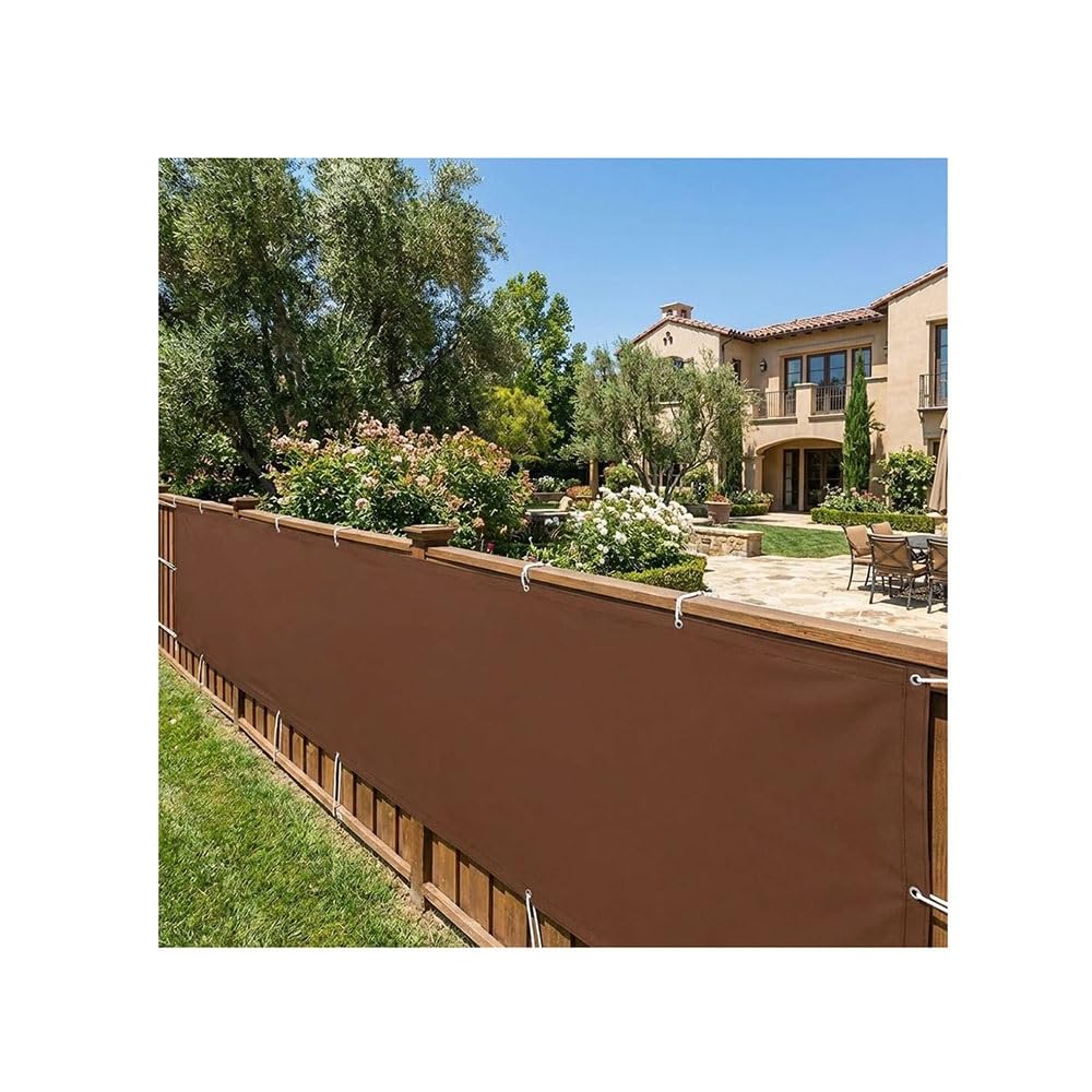 Balcony Privacy Fence Screen Mesh Outdoor Wind Protection Cover Kit(1.1x5m)