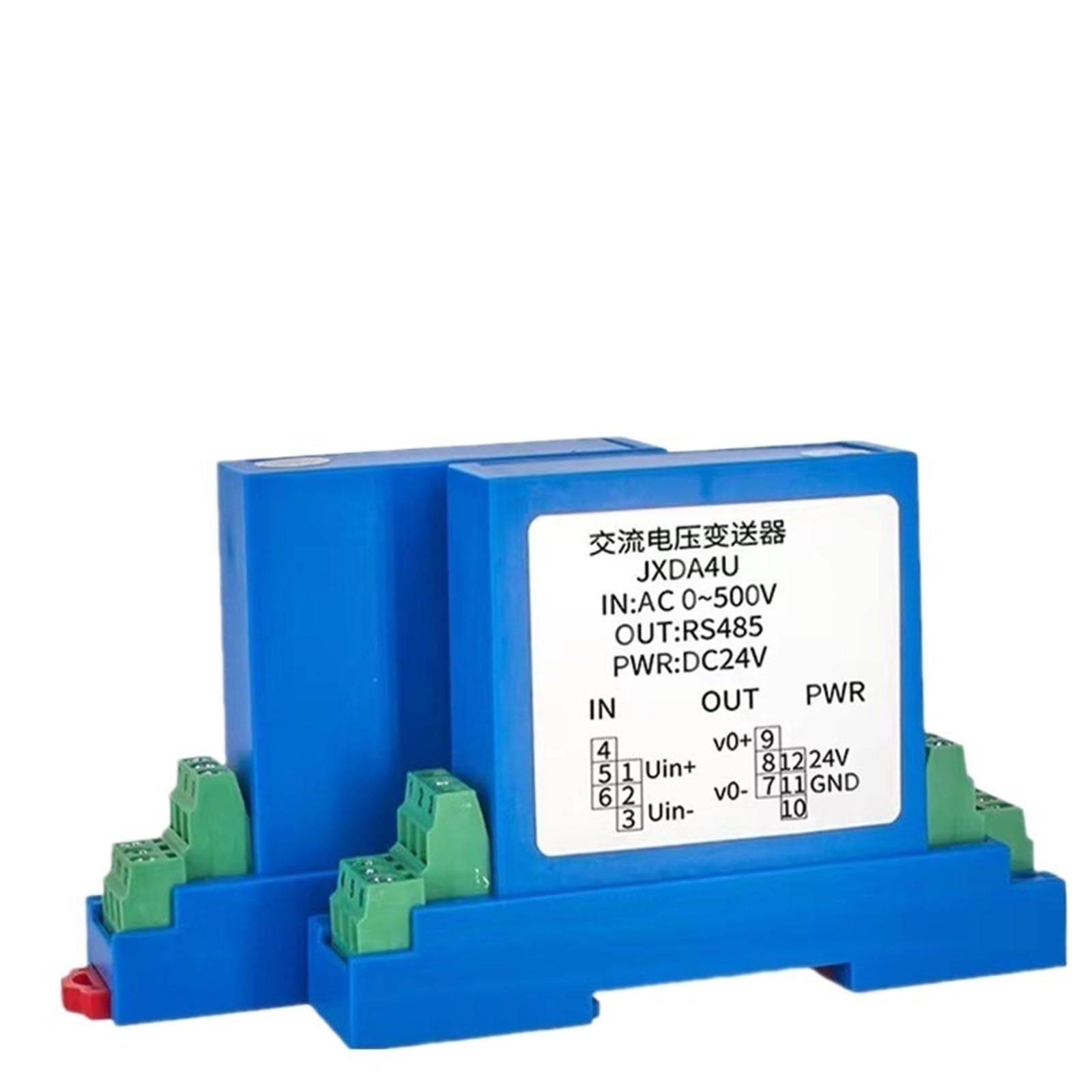 Trasduttore di tensione CC, uscita 0-10 V, ingresso 75 mV, 380, 1000, 1500 (1 pezzo) (DC 0-1300 V, AC 220 V)