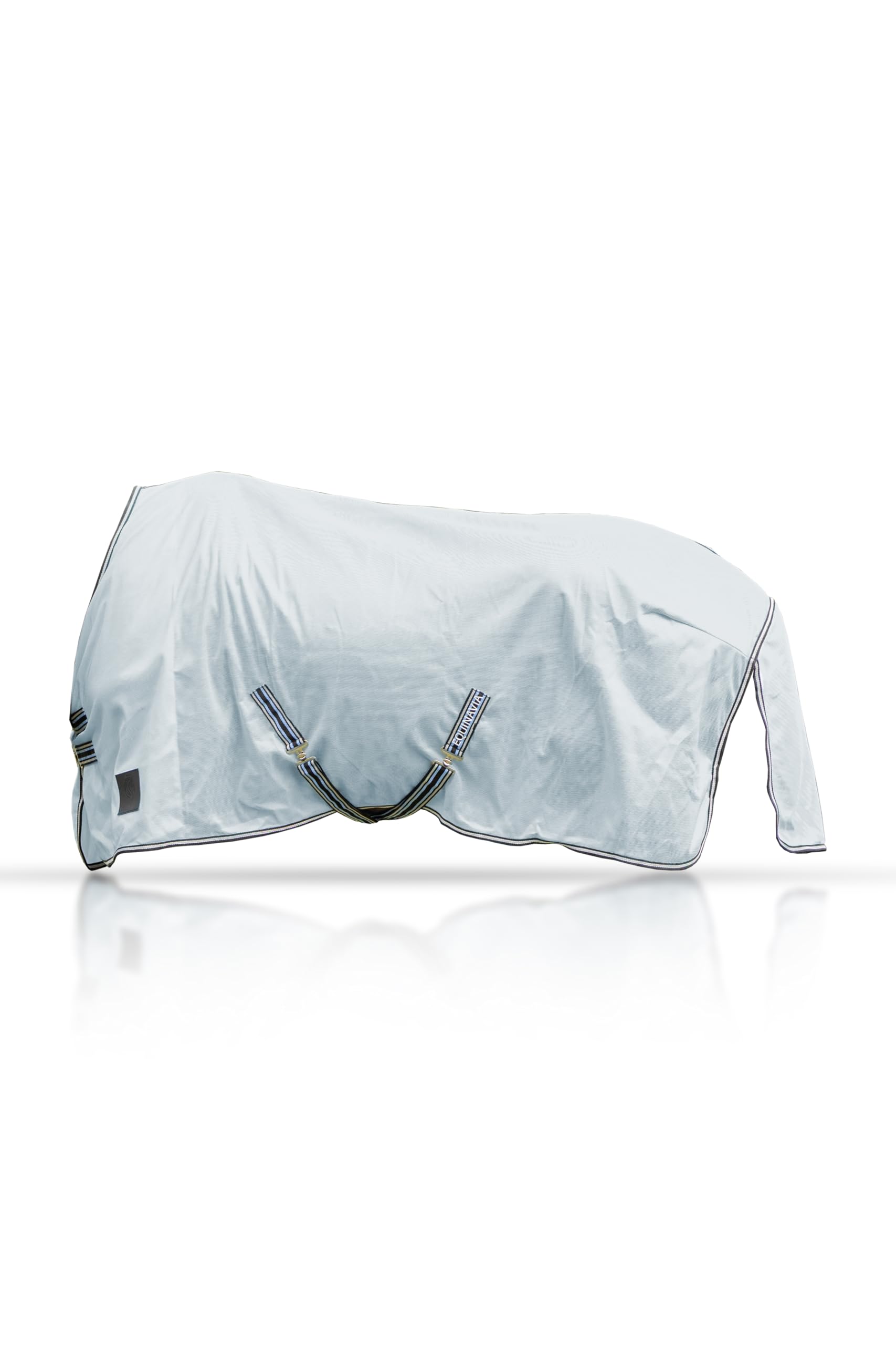 Equinavia Gard Horse Fly Sheet | UV Protection Mesh Fly Sheet for Horses | Lightweight Nylon Turnout Sheet Fly Sheets for Horses - Light Blue - 72 in